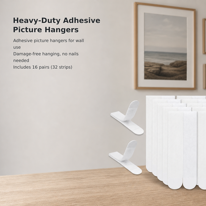 Heavy-Duty Adhesive Picture Hangers